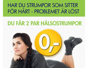 Få 2 par strumpor från SoftFlexi
