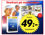 Vitalas Omega-3 för 49 kr + middag 2 för 1