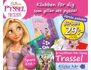 Prinsessan pysselskrin + DVD-filmen Trassel