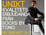 Två par strumpor från Socks by Tono för 0 kr