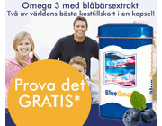 Blue Omega - Omega 3 med blåbärsextrakt