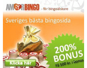 Amor Bingo - Få 200% i välkomst-bonus