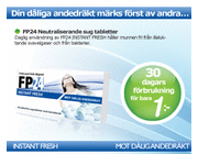 FP24 Sugtabletter mot dålig andedräkt