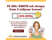 Du får 50 kr hos Prime Scratch Cards