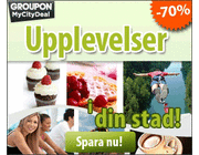 Groupon - Få rabatter i din stad, upp till 90%