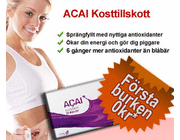 ACAI kosttillskott - prova superbäret för 0 kr