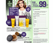 Tidningen STYLEBY + FACE ögonskugga & Lip Exfoliator