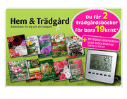 Trädgårdsböcker + digital väderstation