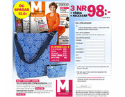 M-magasin + väska + sjal