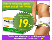 VitalSlim viktminskning för bara 9 kr