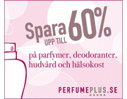 Perfumeplus Rabattkod - Upp till 60% rabatt + Fri frakt