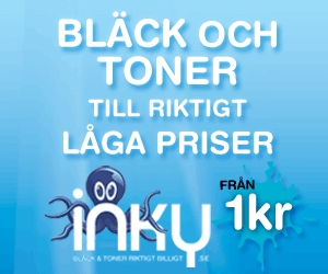 Bläck eller skrivarpapper för 1 kr hos Inky