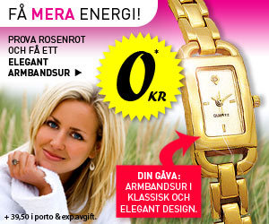 Rosenrot Extra gör dig piggare