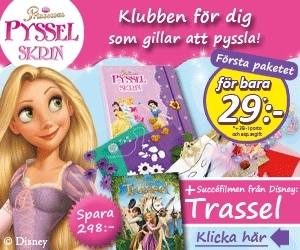 Prinsessan pysselskrin + DVD-filmen Trassel