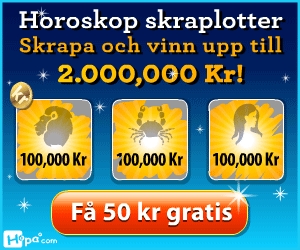 Få 50 kr att spela skrapspel för på Hopa