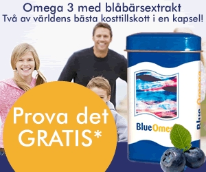 Blue Omega - Omega 3 med blåbärsextrakt