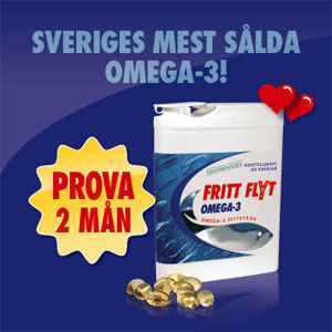 Fritt Flyt Omega-3 kosttillskott