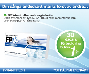 FP24 Sugtabletter mot dålig andedräkt