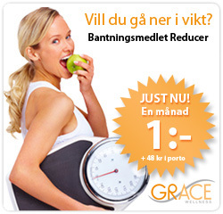 Grace Reducer bantningsmedel - prova för 1:-