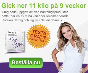 Corexin viktminskning - prova för 0 kr