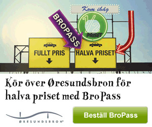 Öresundsbron Rabattkod - 50% rabatt