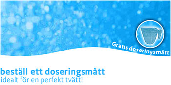 Doseringsmått för tvättmedel